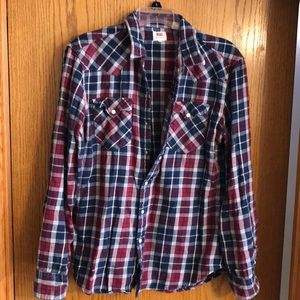 Levi’s Flannel Shirt- size L